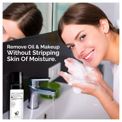 Foaming Facial Cleanser | WBM BEAUTY